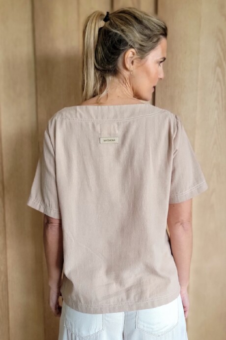 Remera Palma Beige