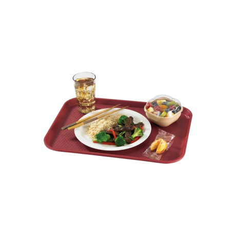 Bandeja de Autoservicio Rojo 30 x 41 cm Bandeja de Autoservicio Rojo 30 x 41 cm