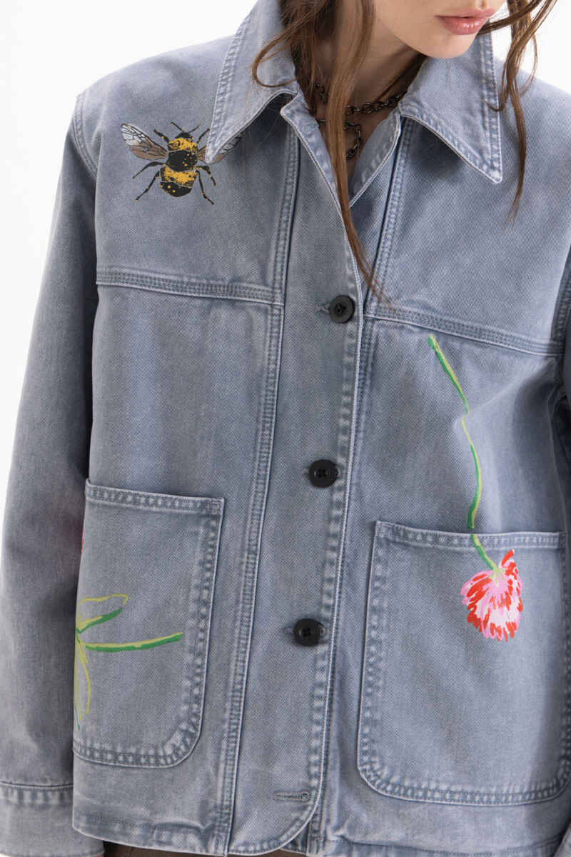 CHAQUETA BEE Lila