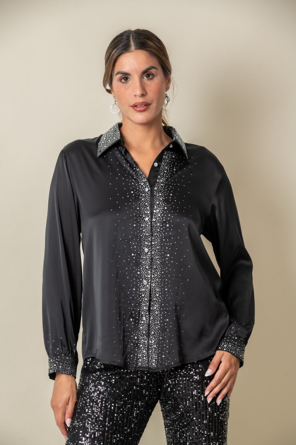CAMISA MIMOSA Negro