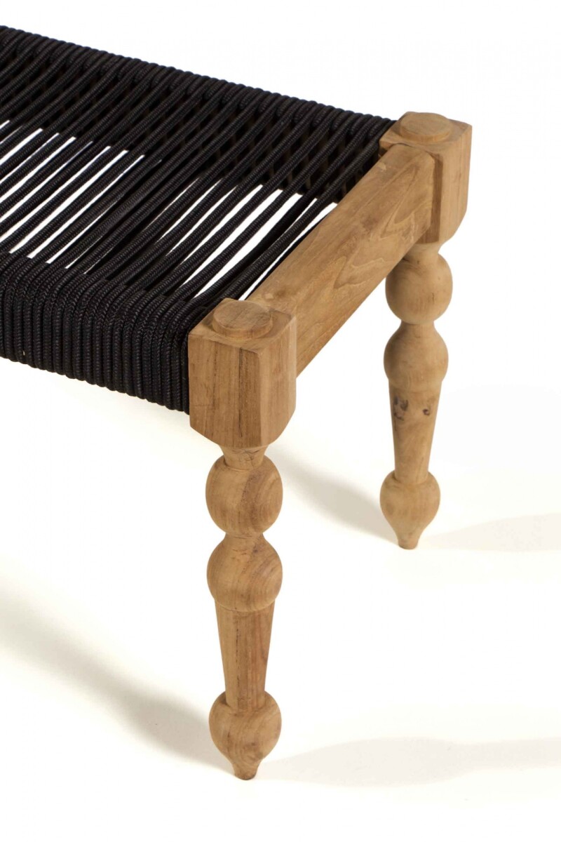 Ulises BANCO ULISES MADERA/CUERDA 140X40X45H 122107