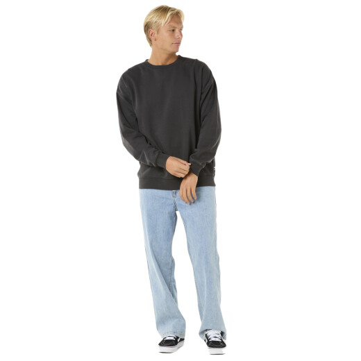 Buzo Rip Curl Classic Surf Wash Crew - Negro Buzo Rip Curl Classic Surf Wash Crew - Negro