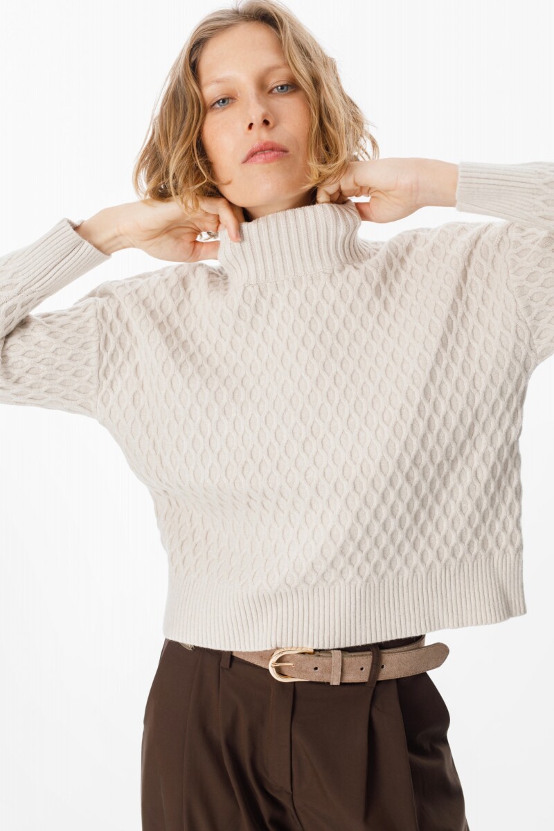 Sweater Panal - Beige 