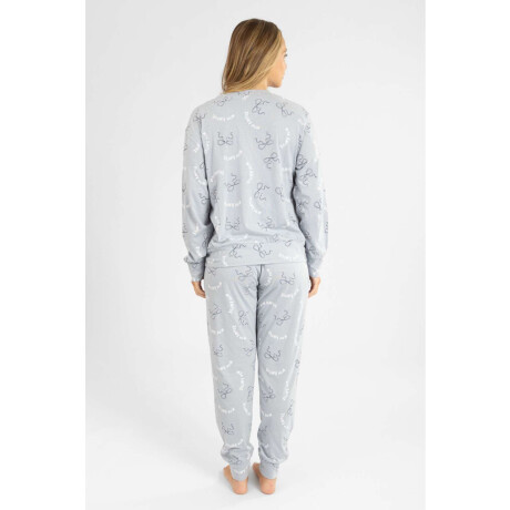 Pijama bow blue Celeste