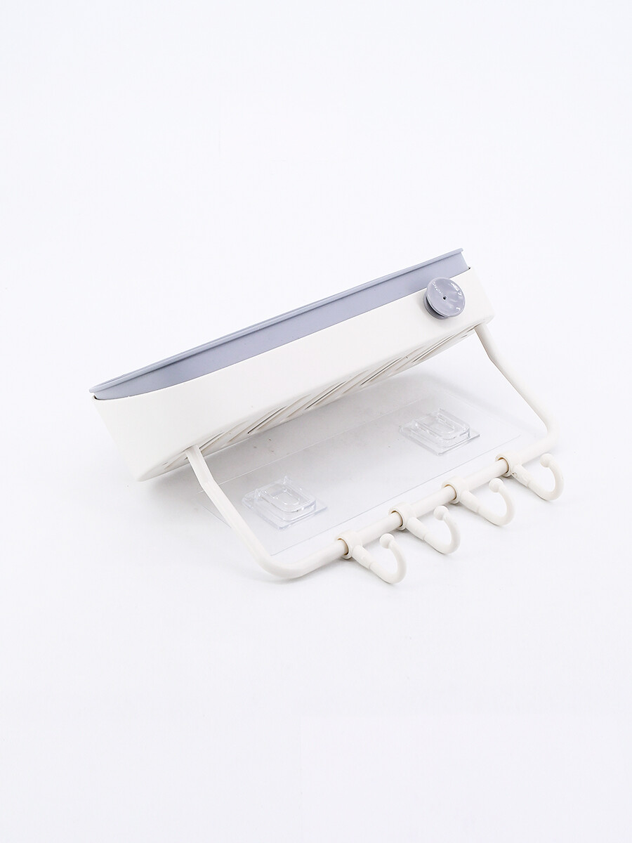 ESTANTE SOPORTE AUTOADHESIVO - BLANCO 