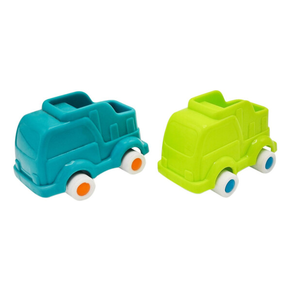 Juguete Auto Bus Camion Avion Mini Mobil Miniland Infantil Variante Color Verde Oscuro