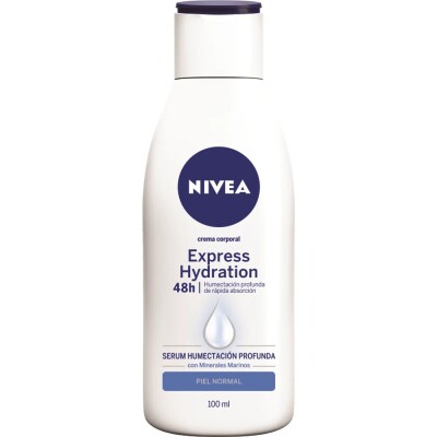Nivea Body Milk Loción Hidratación Express 100 Ml. Nivea Body Milk Loción Hidratación Express 100 Ml.