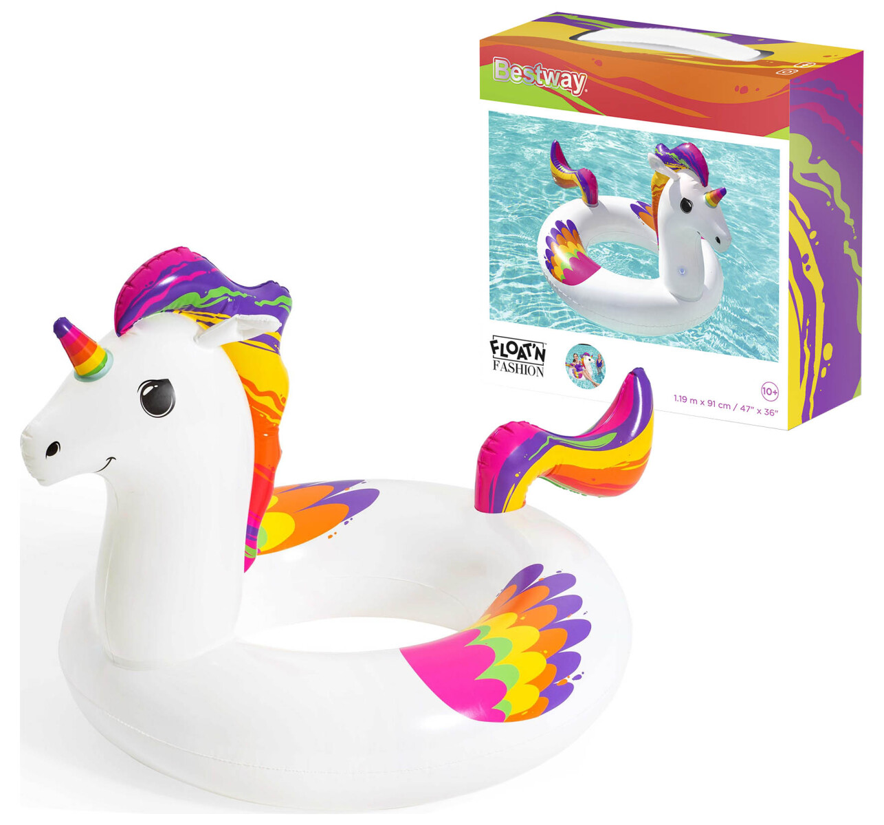 ARO SALVAVIDA BESTWAY UNICORNIO 