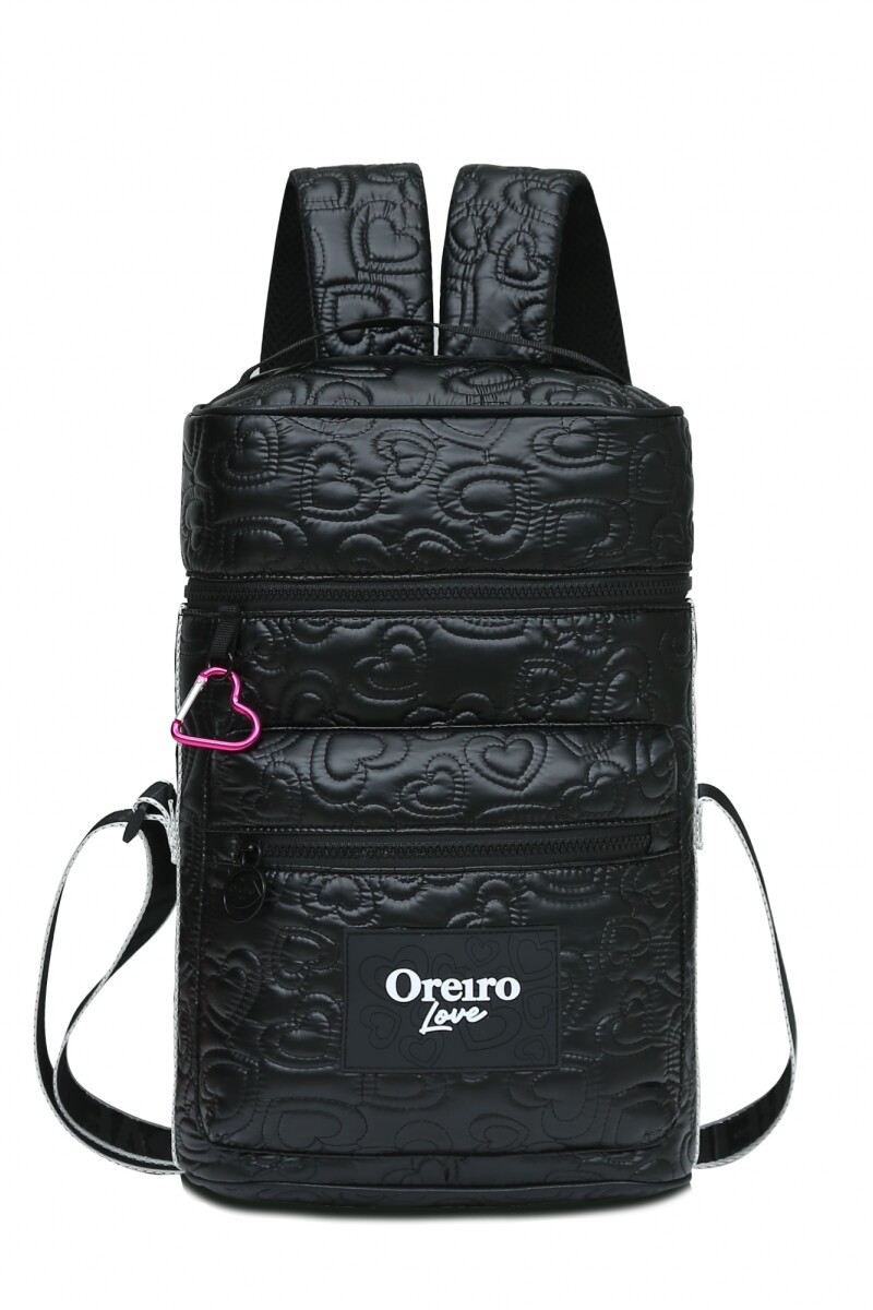 Mochila matera Las Oreiro Negro