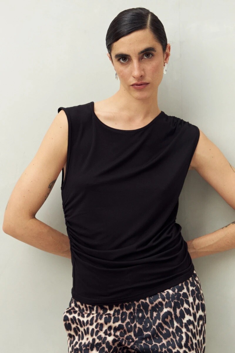 BLUZA D.CASSIN YUCA - NEGRO 