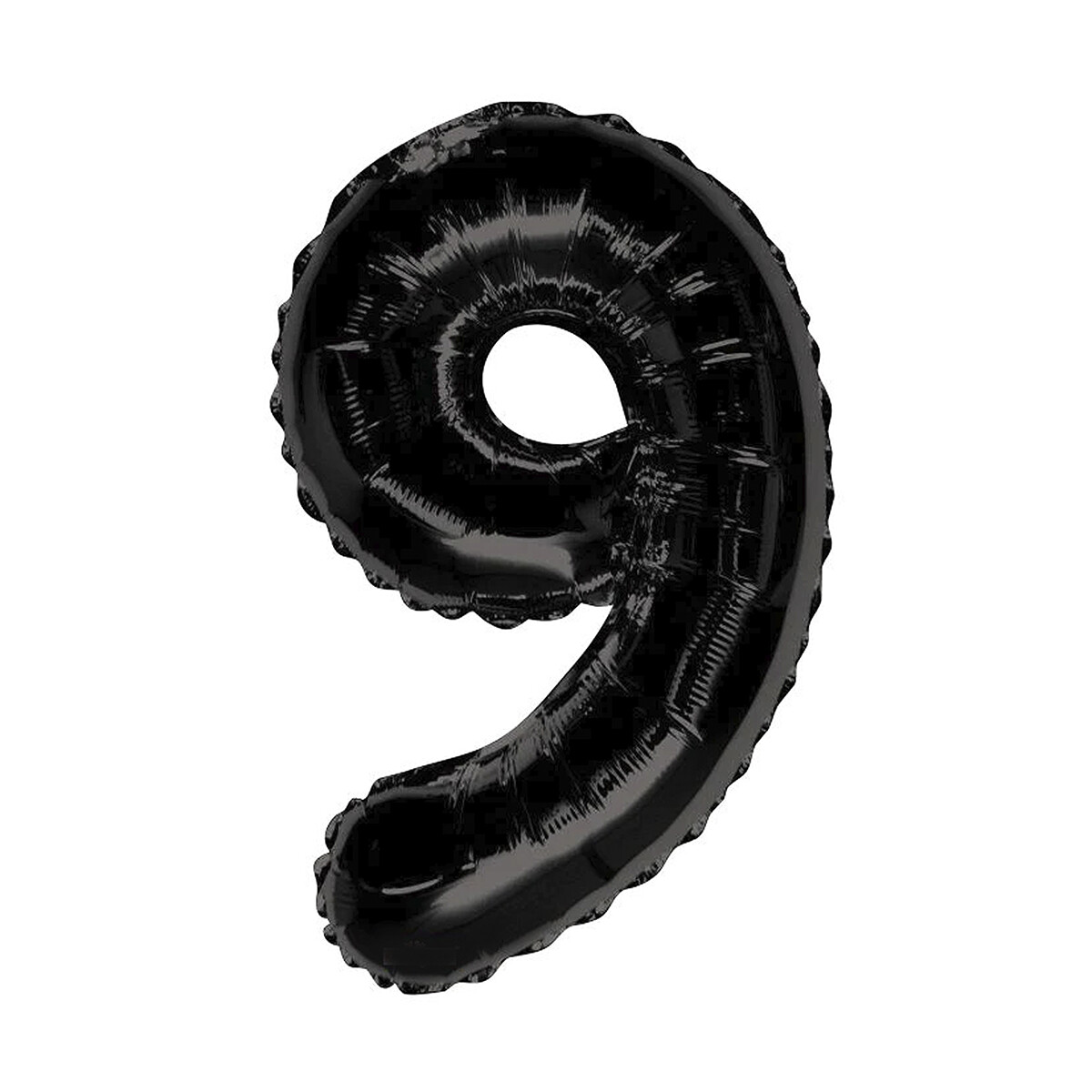 Globo Nº 9 Negro 75 cm 