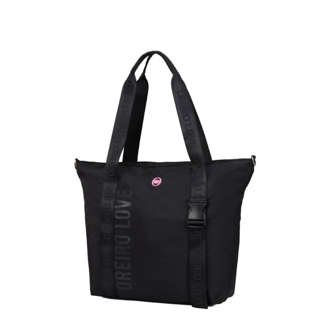Bolso Las Oreiro Love Negro
