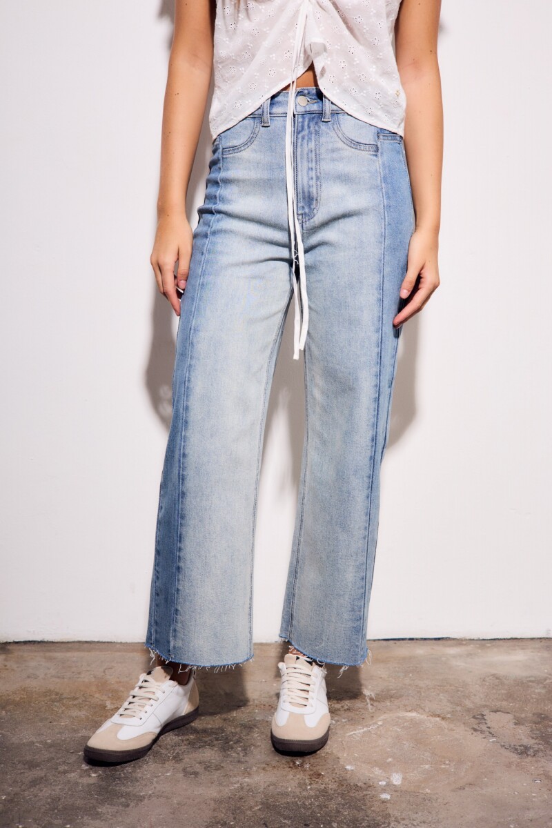 Jean Combinado Denim