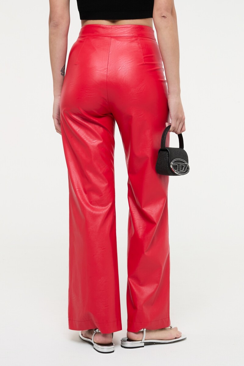 PANTALON RELAXED Rojo