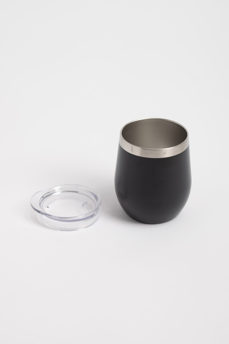Mate acero inoxidable Negro