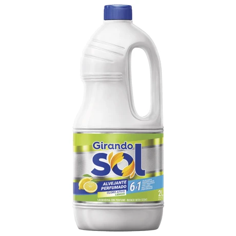 BLANQUEADOR GIRANDO SOL C/PERFUME LIMON 2 LT BLANQUEADOR GIRANDO SOL C/PERFUME LIMON 2 LT