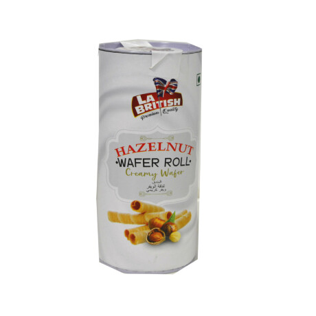 BARQUILLO LA BRITISH LATA 200GRS AVELLANAS BARQUILLO LA BRITISH LATA 200GRS AVELLANAS
