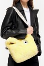 Bolso hobo S pelo Amarillo