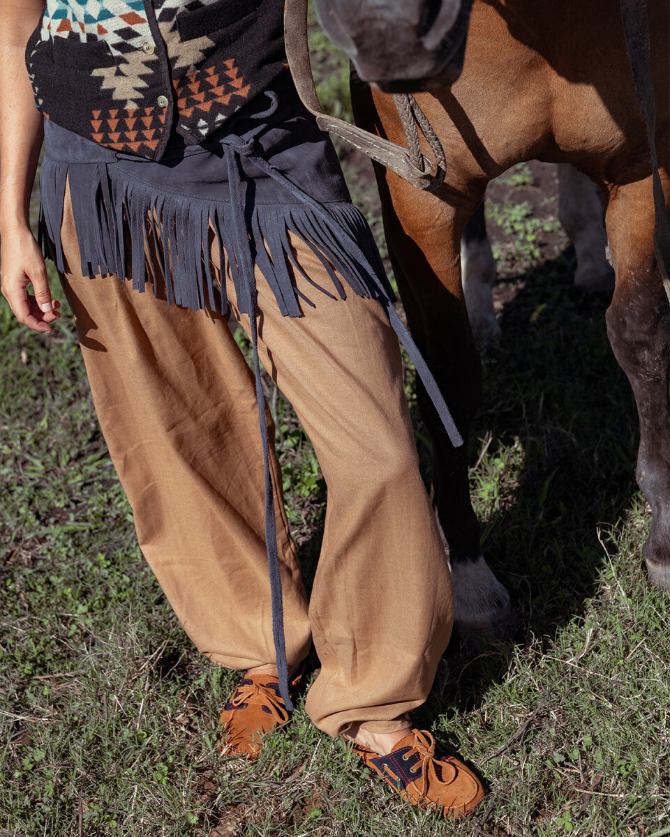 Folk Leather Culero - Azul Marino 