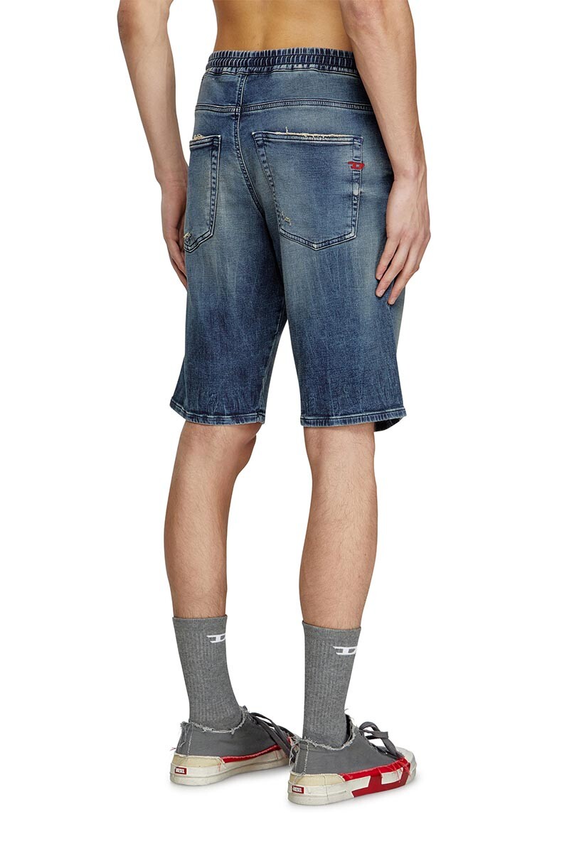 Short Para Hombre 2033 D-Krooley-Short Jogg Azul Marino