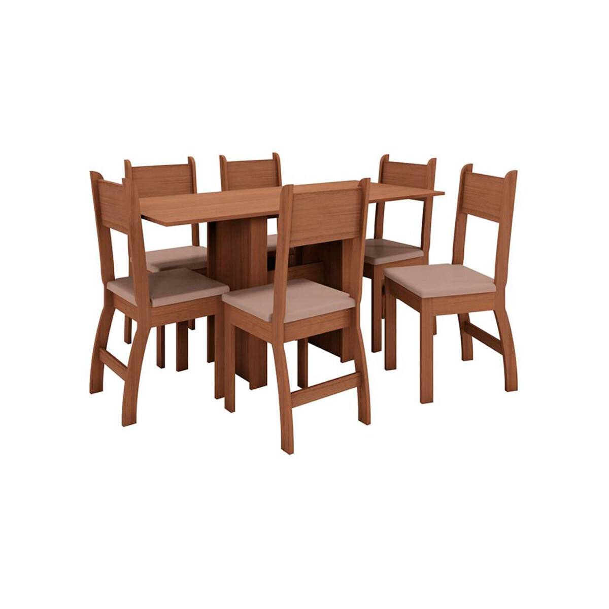 Juego De Comedor 6 Sillas Talita 