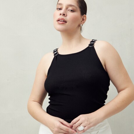 TOP LUCREACIA Negro
