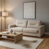 SOFA 3 CUERPOS - TAPIZADO TELA EASY CLEAN BEIGE SOFA 3 CUERPOS - TAPIZADO TELA EASY CLEAN BEIGE