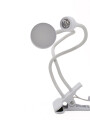 LAMPARA LED PORTATIL DOUBLE CON PINZA NEGRO