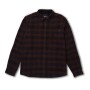 Camisa Roark Crossroads Flannel Hombre Dark Brown