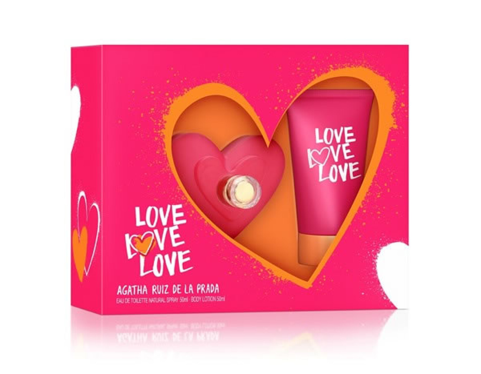 PACK PERFUME AGATHA LOVE EDT 50ml + BODY 