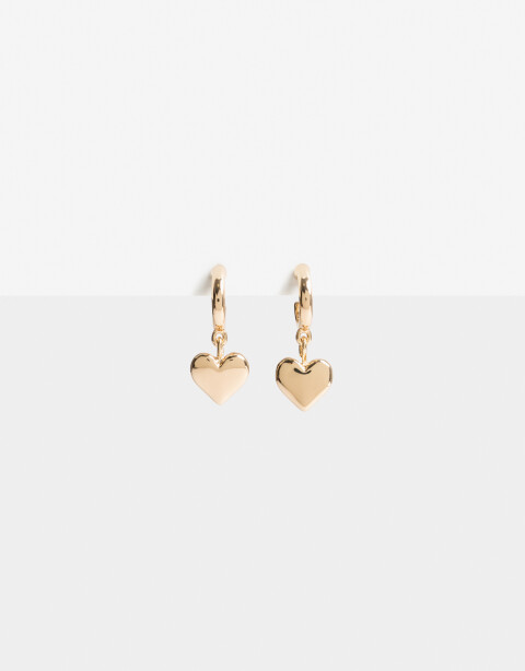 Aros Argollas Metal Aros Argollas De Metal De La Línea Stay Golden. - Dorado