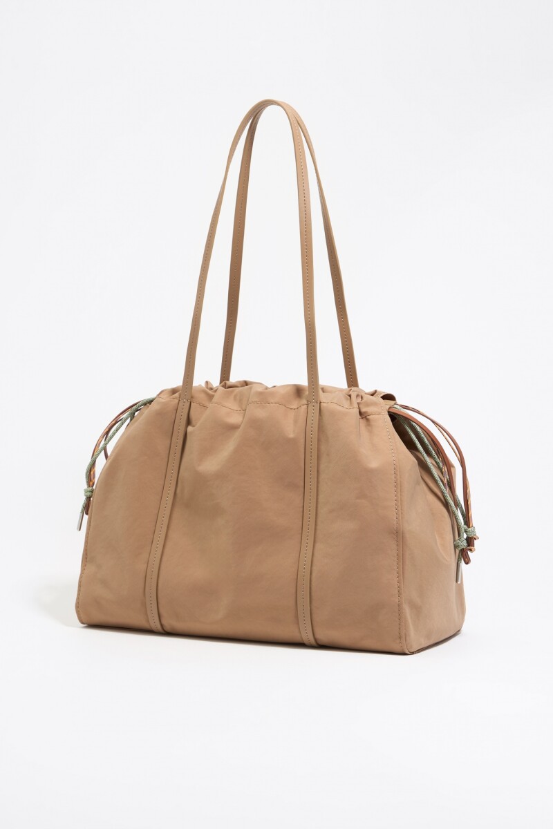 BOLSO NYLON Beige