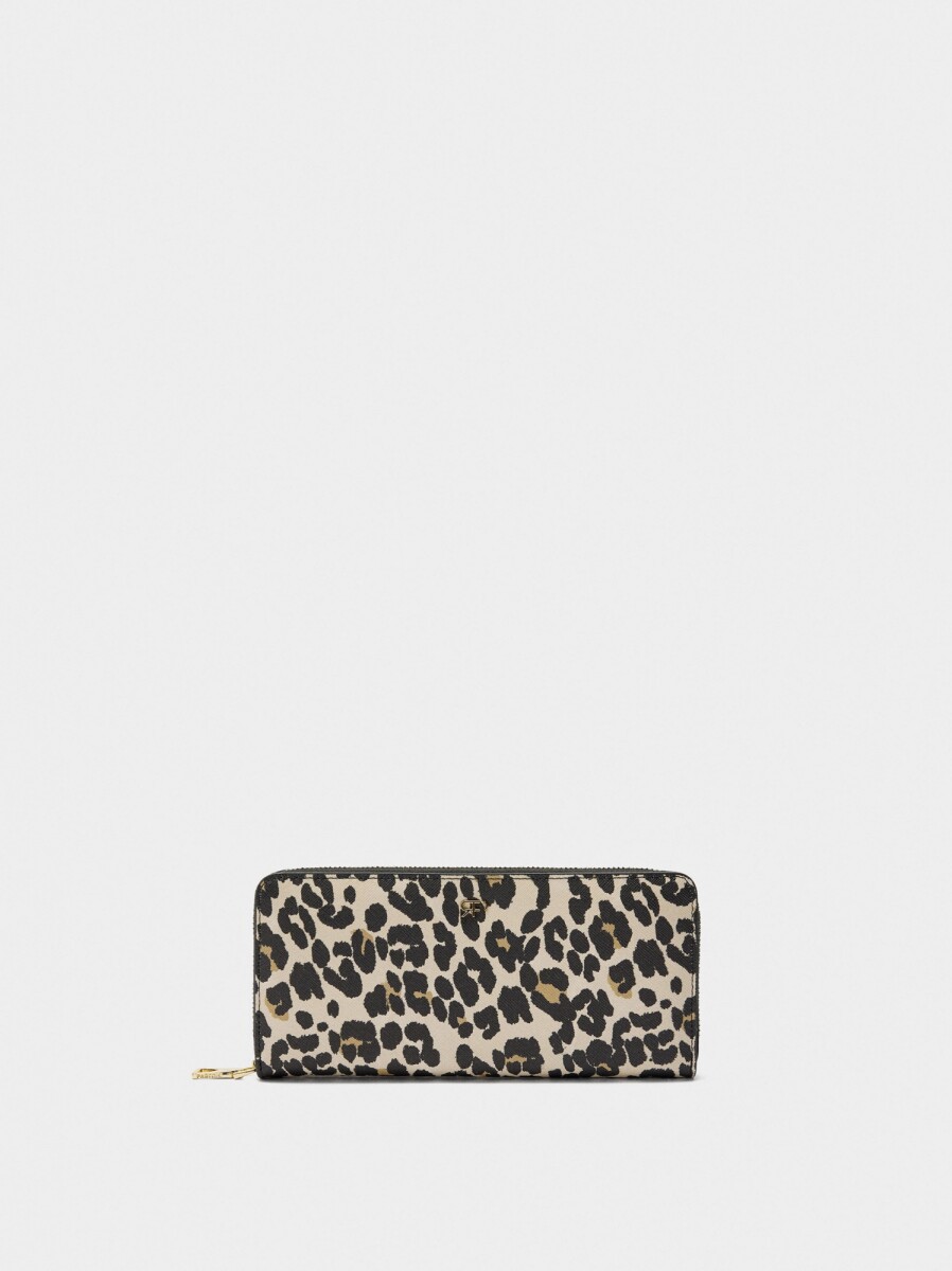 Cartera Estampado Animal L - multicolor 