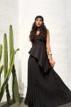 FALDA OLIVIA MAXI NOIR FALDA OLIVIA MAXI NOIR
