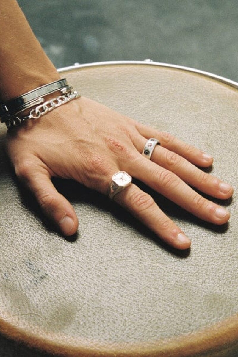 Twojeys Cuban Bracelet Plata Plata