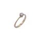 Anillo solitario oro 18k amarillo y brillantes engarce 6 puntas. Anillo solitario oro 18k amarillo y brillantes engarce 6 puntas.