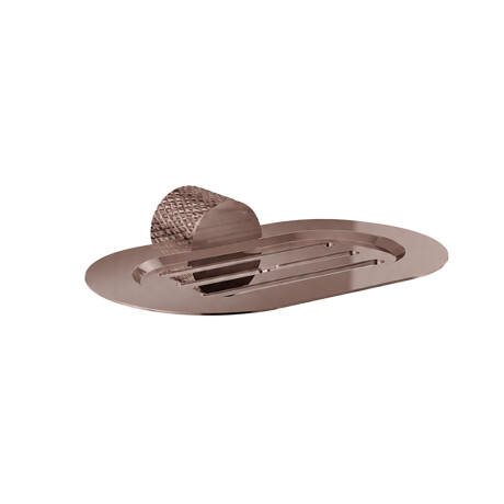Jabonera En Bronce Cepillado - Serie Signature BRONCE-ROSE GOLD