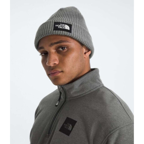 Gorro Salty lined beanie Tnf Medium Grey Heather