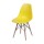 Silla Eames OR1102B Dkr Pp y Madera AMARILLO