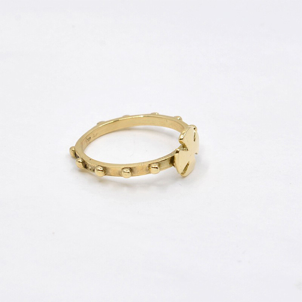 Anillo Rosario Vasco En Oro 18K Anillo Rosario Vasco En Oro 18K