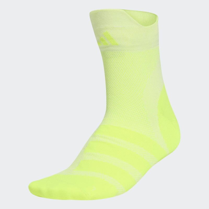 Medias Adidas Run x Adizero Amarillo