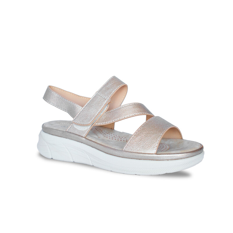 Sandalia de dama Panama Jack CHAMPAGNE