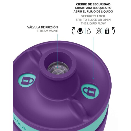 Botella deportiva Quokka Sweat 680ml Mango Tango