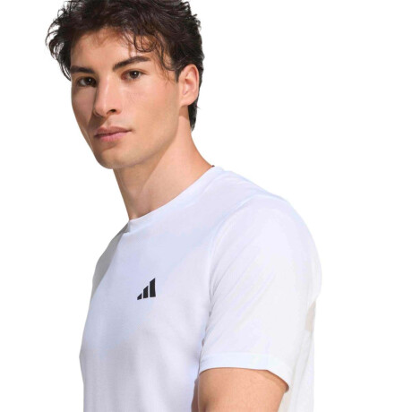 Remera Workout Essentials Base de Hombre Blanco