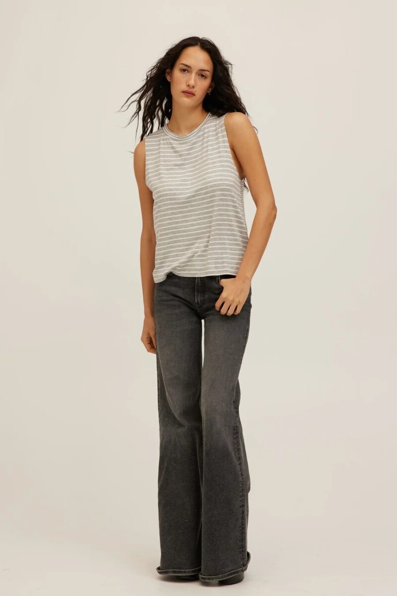 MUSCULOSA EXTRA MIXED Blanco