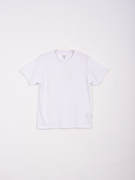 REMERA BÁSICA BLANCO