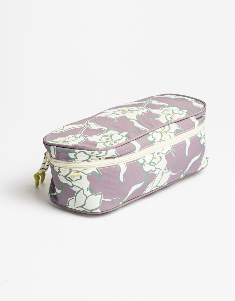 Porta Cosméticos Organizador de ropa interior Estampado Flores