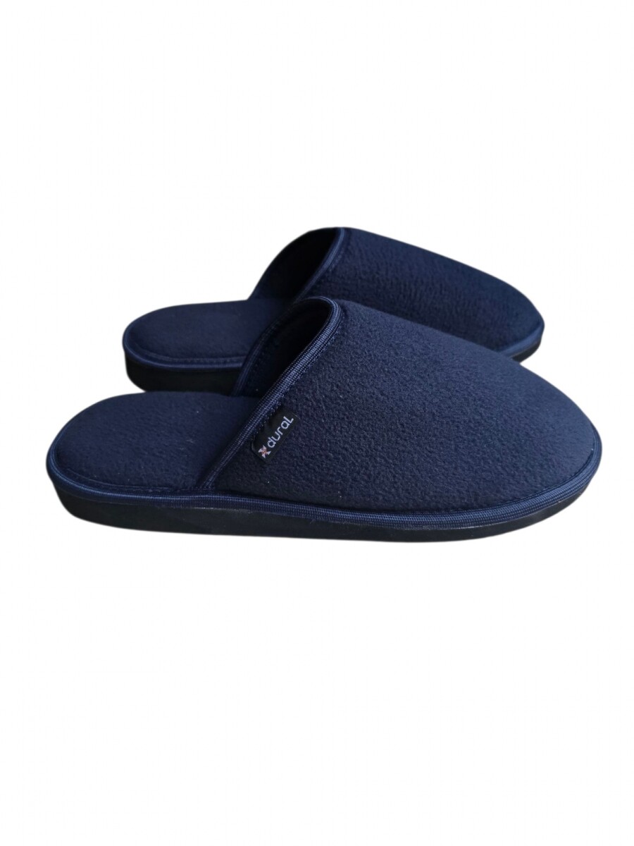 Pantufla Classic azul lisa 