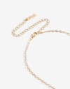 Collares Cortos Con Dijes Collar Corto Multicharm - Dorado