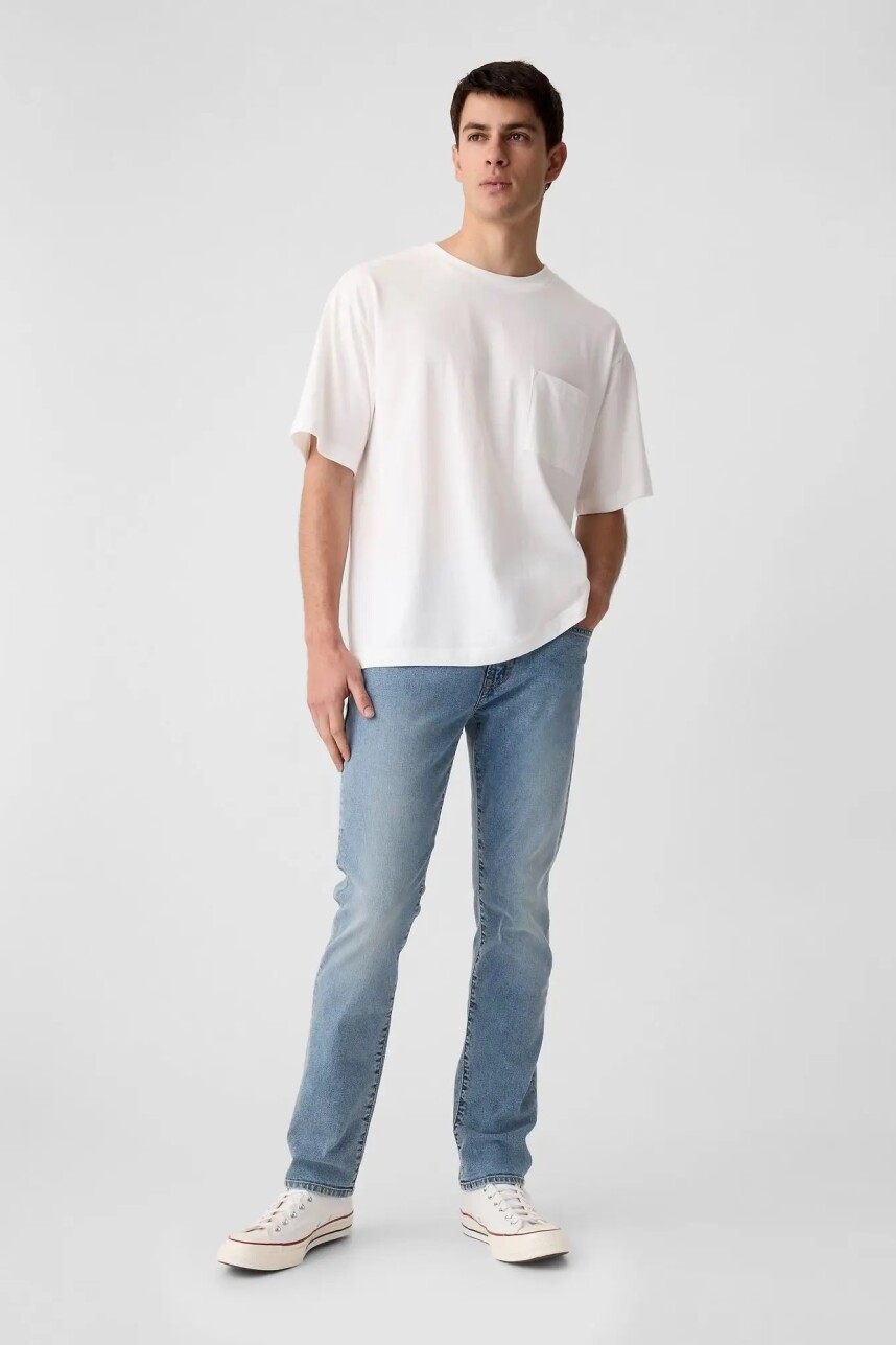 Jean Slim Hombre Light Wash